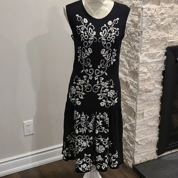 Cynthia Steffe Jacquard sweater dress - Picture 3 of 7